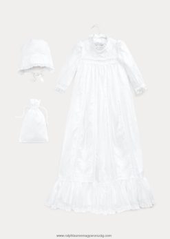 3 részes keresztelő készlet 26804810035 baba Ralph Lauren fehér