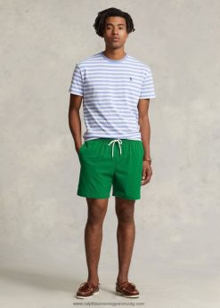 5,75 hüvelykes utazó klasszikus úszónadrág 268048302 férfiak Ralph Lauren elsődleges zöld