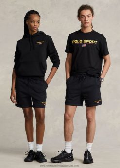 6 hüvelykes póló sport polár rövid 2680483417 egynemű Ralph Lauren fekete