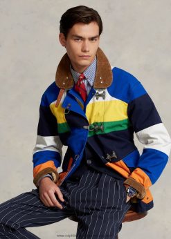 a cortland patchwork kabát 2680481188 férfiak Ralph Lauren saphire star multi