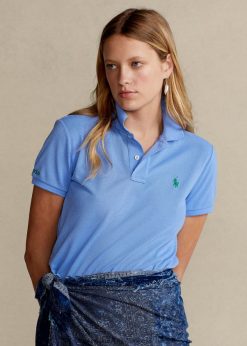 a földi póló 2680483324 nők Ralph Lauren kikötő sziget kék