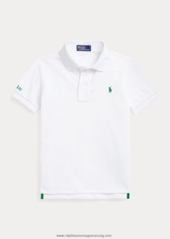 a földi póló 2680485848 gyerekek Ralph Lauren fehér