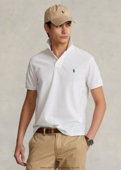 a földi póló 268048986 férfiak Ralph Lauren fehér