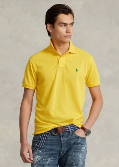 a földi póló 268048994 férfiak Ralph Lauren sárgaúszójú