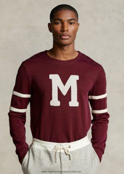a morehouse kollekciós futballmez 2680481273 férfiak Ralph Lauren klasszikus bor