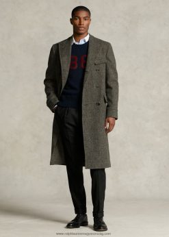 a morehouse kollekciós pólókabát 2680481288 férfiak Ralph Lauren szürke
