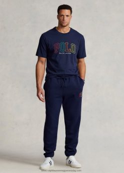 a nagy szabású rl gyapjú melegítőnadrág 2680481617 férfiak Ralph Lauren tengerjáró haditengerészet