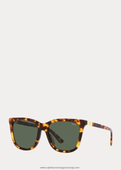 a polo wayfarer napszemüveg 2680485540 nők Ralph Lauren fényes havanna