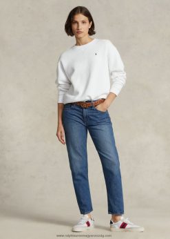 a vékony kúpos farmer 2680489168 nők Ralph Lauren eldir mosás