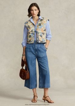 állítható magasságú culotte farmer 2680482989 nők Ralph Lauren vesia mosás