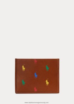 allover póni bőr kártyatok 2680482771 férfiak Ralph Lauren Cser