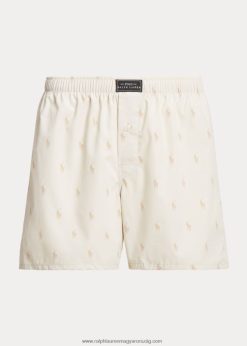 allover póni boxer 268048625 férfiak Ralph Lauren strandkő khaki