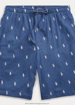 allover póni pizsama rövid 2680488658 férfiak Ralph Lauren