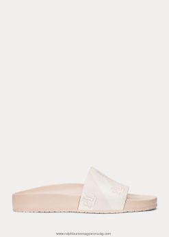 audrina logós műbőr csúsztatható szandál 2680484991 nők Ralph Lauren világos rózsaszín