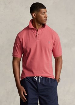 az ikonikus hálós póló 2680481837 férfiak Ralph Lauren piroség