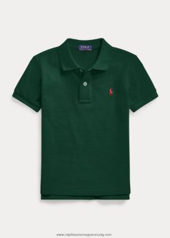 az ikonikus hálós póló 2680485683 gyerekek Ralph Lauren főiskola zöld