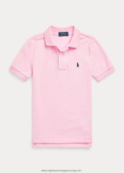 az ikonikus hálós póló 2680485685 gyerekek Ralph Lauren rózsaszín