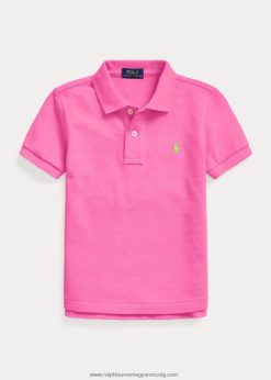 az ikonikus hálós póló 2680485686 gyerekek Ralph Lauren dalia rózsaszín