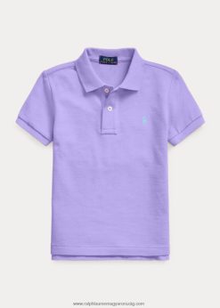 az ikonikus hálós póló 2680485688 gyerekek Ralph Lauren kaktusz lila