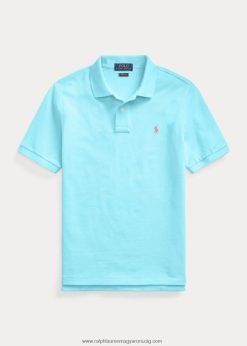 az ikonikus hálós póló 2680486023 gyerekek Ralph Lauren türkiz nova