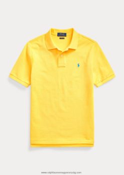 az ikonikus hálós póló 2680486031 gyerekek Ralph Lauren sárgaúszójú