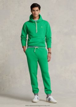 az rl gyapjú melegítőnadrág 268048435 férfiak Ralph Lauren optika zöld