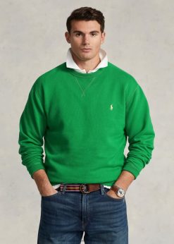 az rl gyapjú pulóver 2680481594 férfiak Ralph Lauren optika zöld