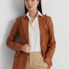 báránybőr blézer 2680483820 nők Ralph Lauren cuoio