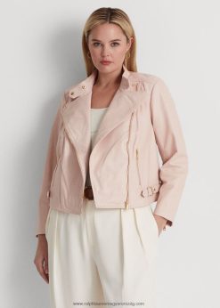 báránybőr motokabát 2680484602 nők Ralph Lauren világos rózsaszín