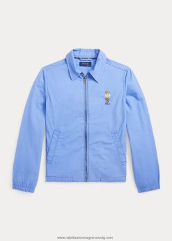 bayport polo bear pamutkabát 2680486168 gyerekek Ralph Lauren kikötő sziget kék