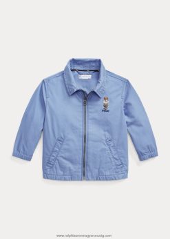 bayport polo bear pamutkabát 2680488012 baba Ralph Lauren kikötő sziget kék