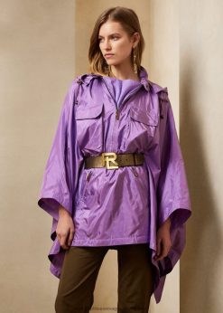 beckman selyem taft poncsó 2680489294 nők Ralph Lauren halványlila