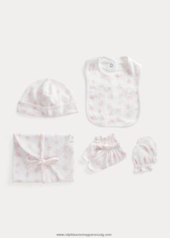 biopamut 5 részes ajándékkészlet 2680488217 baba Ralph Lauren rózsaszín multi