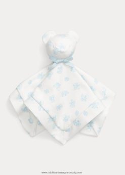 biopamut maci szerelmes takaró 2680488095 egynemű Ralph Lauren kék multi