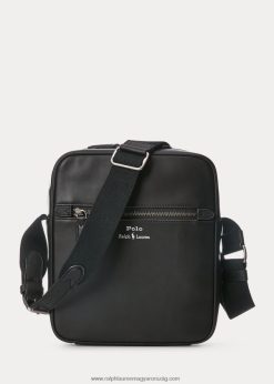 bőr crossbody táska 2680482568 férfiak Ralph Lauren fekete