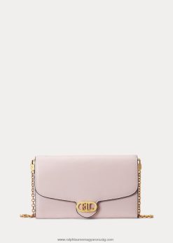 bőr közepes adair crossbody 2680485395 nők Ralph Lauren világos rózsaszín