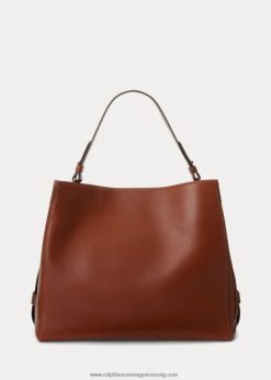 bőr közepes peyton táska 2680485409 nők Ralph Lauren Cser