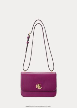 bőr közepes sophee táska 2680485378 nők Ralph Lauren szilvás kaspia