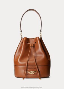 bőr nagy andie húzózsinóros táska 2680485349 nők Ralph Lauren Cser