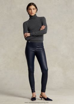 bőr vékony nadrág 2680483343 nők Ralph Lauren haditengerészet