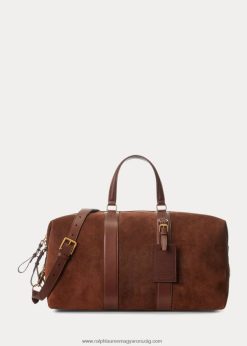 borjú-velúr welington duffel 2680488975 férfiak Ralph Lauren gesztenye