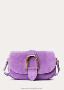 borjú-velúr welington válltáska 2680485281 nők Ralph Lauren halványlila