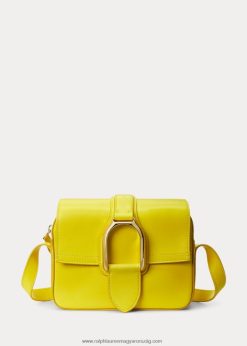 borjúbőr welington crossbody táska 2680485263 nők Ralph Lauren kanári sárga