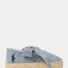 bowman chambray espadrille 2680488124 baba Ralph Lauren kék chambray