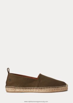 bowsworth virágos lenvászon espadrille 2680488731 férfiak Ralph Lauren olajbogyó éjszaka