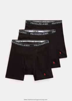 boxeralsó 3 részes csomag 2680481508 férfiak Ralph Lauren fekete/rl2000 piros