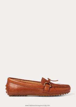 briley bőr naplopó 2680485079 nők Ralph Lauren mély nyeregbarna