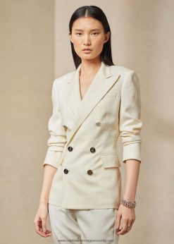 camden kasmír kabát 2680483455 nők Ralph Lauren pergamen krém