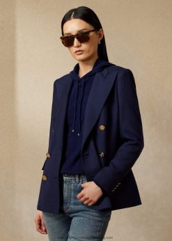 camden kasmír kabát 2680483457 nők Ralph Lauren haditengerészet