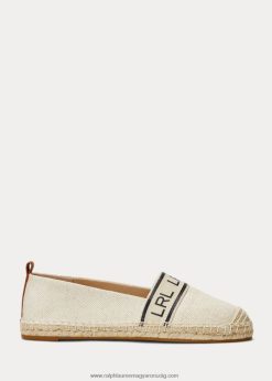 caylee iii vászon espadrill 2680485060 nők Ralph Lauren természetes/ekrü